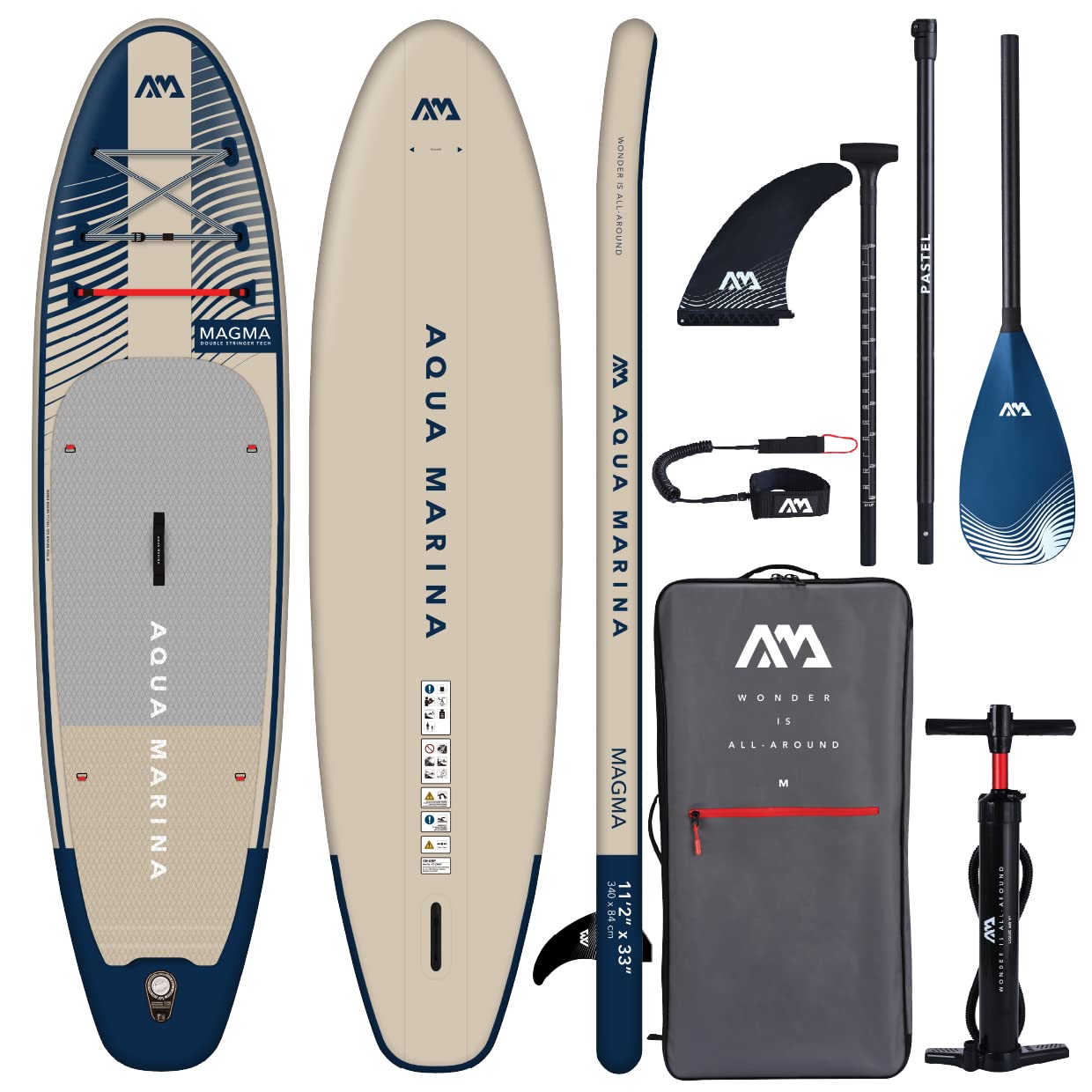Aqua Marina Magma aufblasbares SUP Board, 340 cm