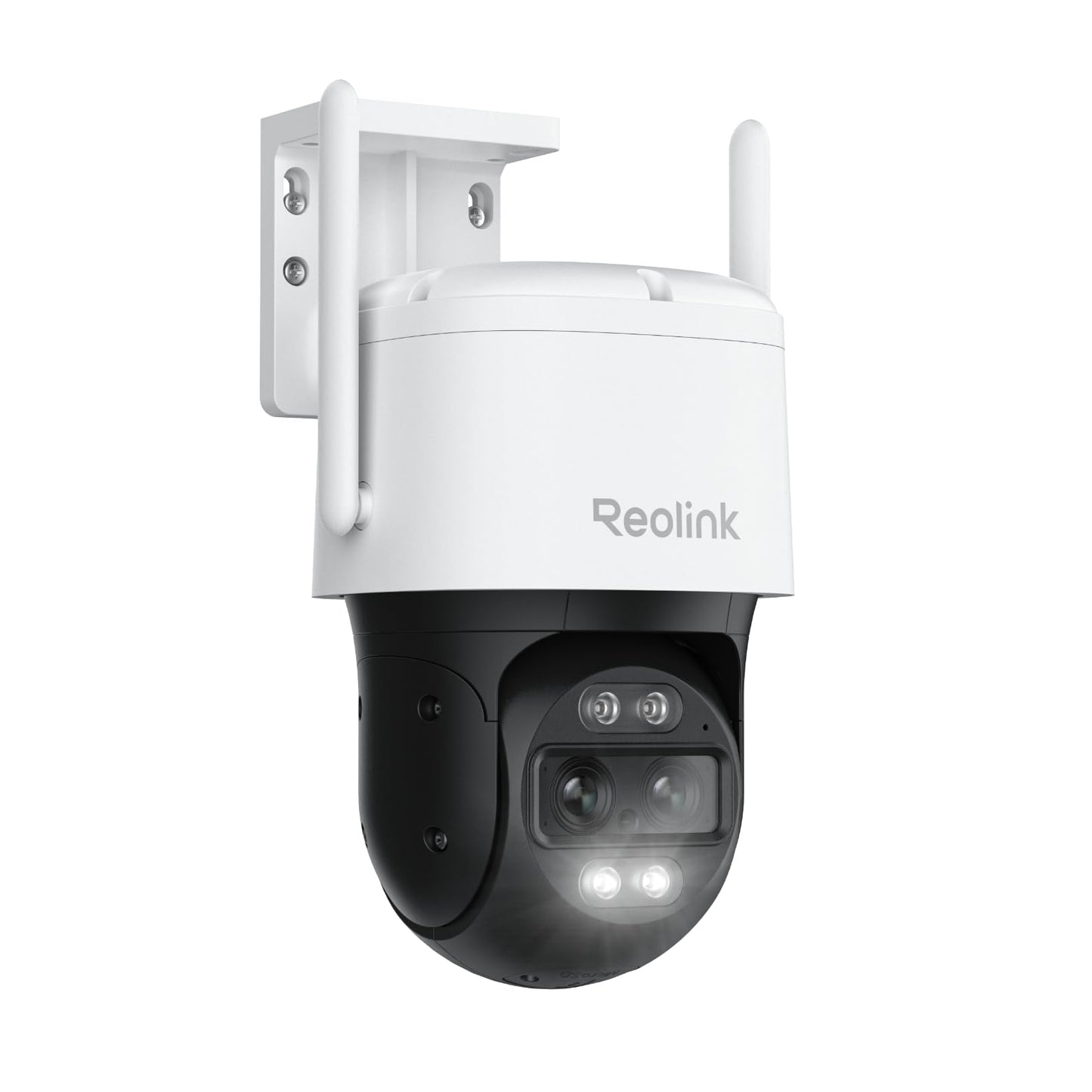 REOLINK 4K Wired WiFi Outdoor Camera, 8MP Dual Lens Security Camera, 360 PTZ Camera w/Auto Tracking, 2.4/5GHz Wi-Fi Smart Person/Vehicle Detection, 6X Hybrid Zoom, Color Night Vision, TrackMix WiFi