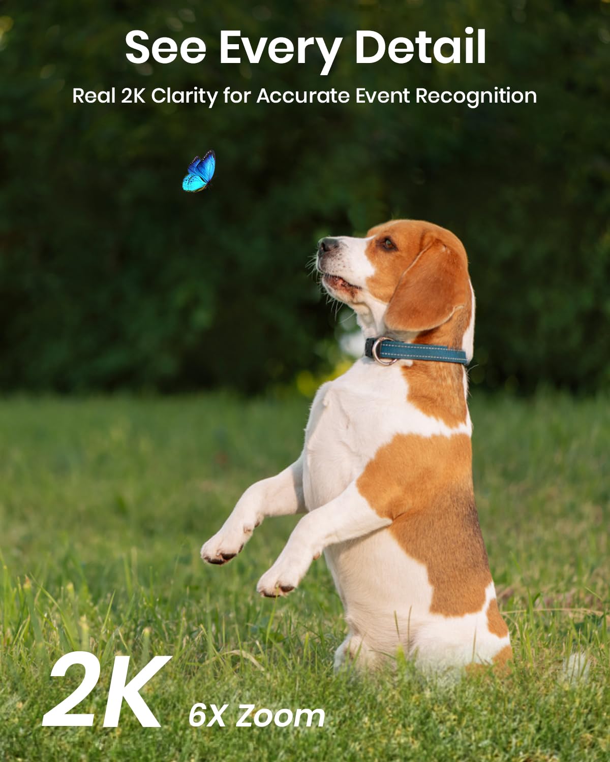 aosu Security Cameras Wireless Outdoor Home System, True 2K HD Night Vision, No Subscription, 240-Day Battery Life, 166° Wide View, Spotlight & Sound Alarm, Motion Only Alert, Support 2.4G / 5G WiFi