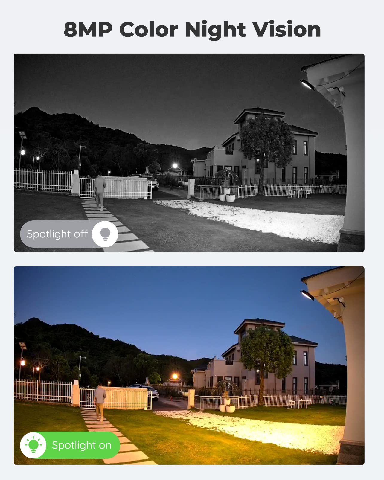 REOLINK 4K Wired WiFi Outdoor Camera, 8MP Dual Lens Security Camera, 360 PTZ Camera w/Auto Tracking, 2.4/5GHz Wi-Fi Smart Person/Vehicle Detection, 6X Hybrid Zoom, Color Night Vision, TrackMix WiFi